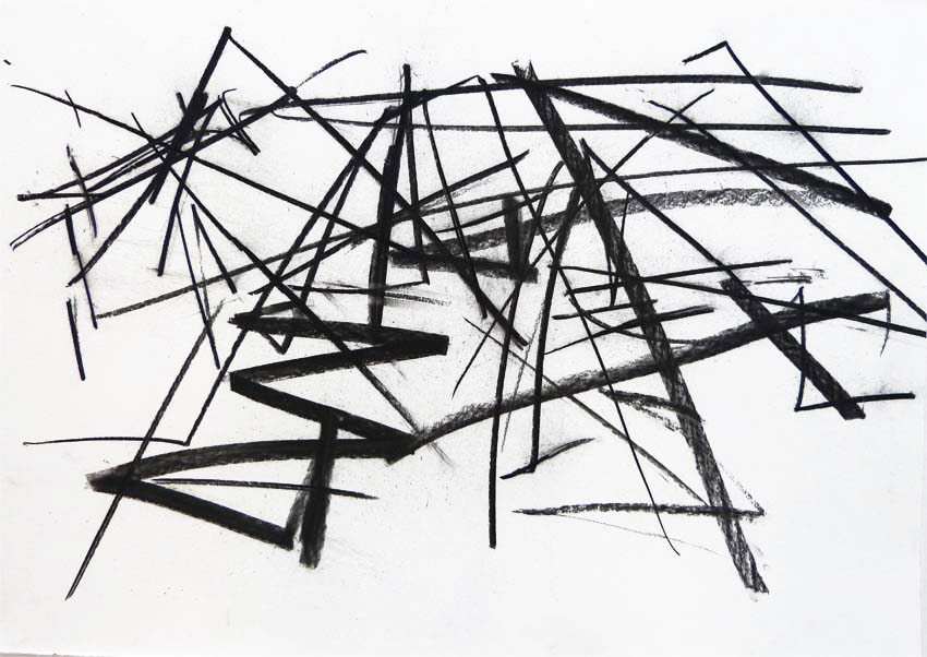 Radebeul Johannisberg III.
Kohle.
DIN A2. 2018